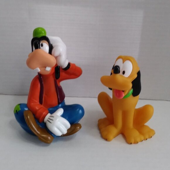 Disney Other - Disney Goofy & Pluto Vintage Toy Figure